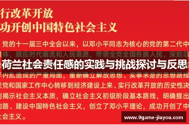 荷兰社会责任感的实践与挑战探讨与反思